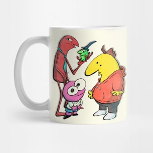 Grinning Chums Mug